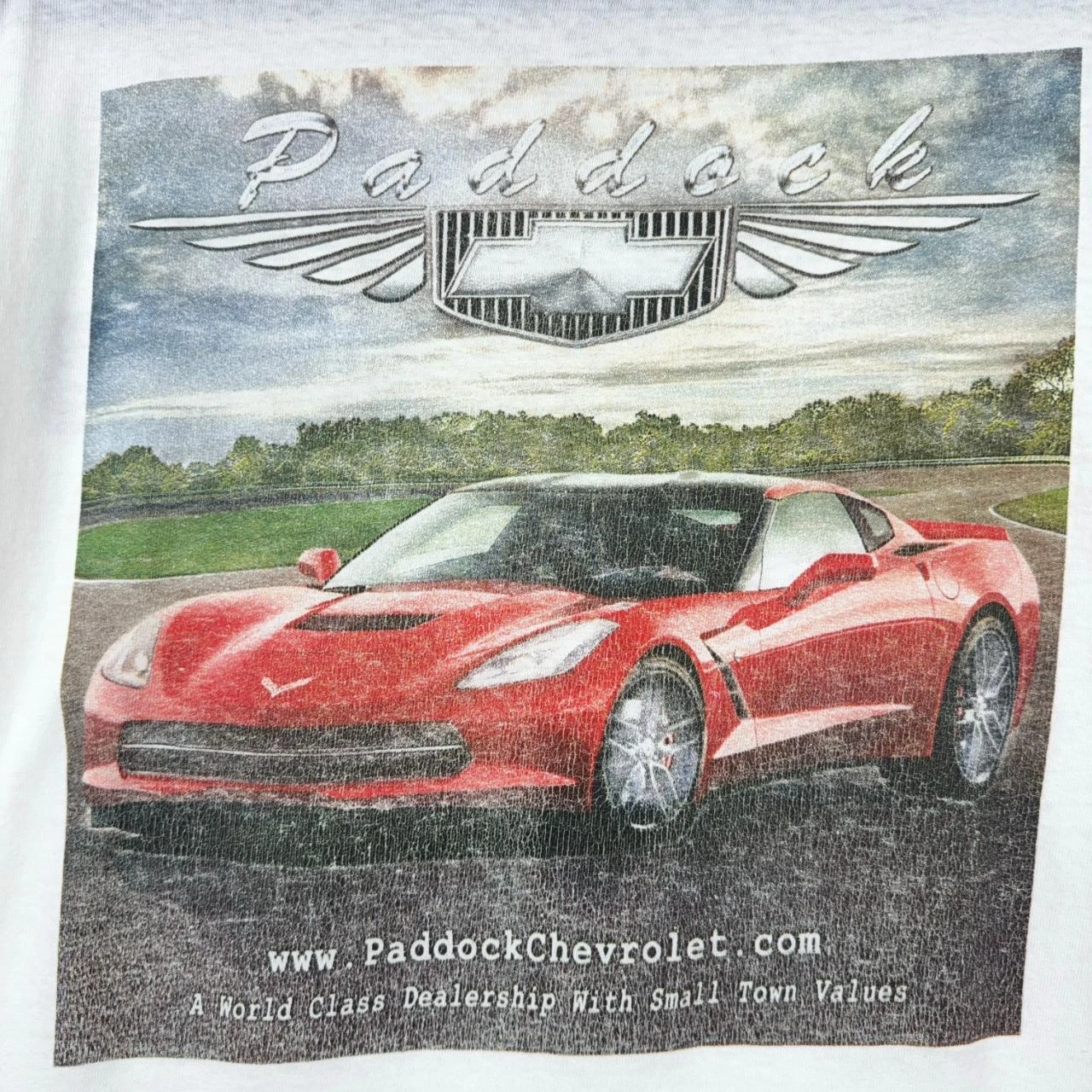 Gildan Paddock Chevrolet Corvette C7 T-shirt – photo 4